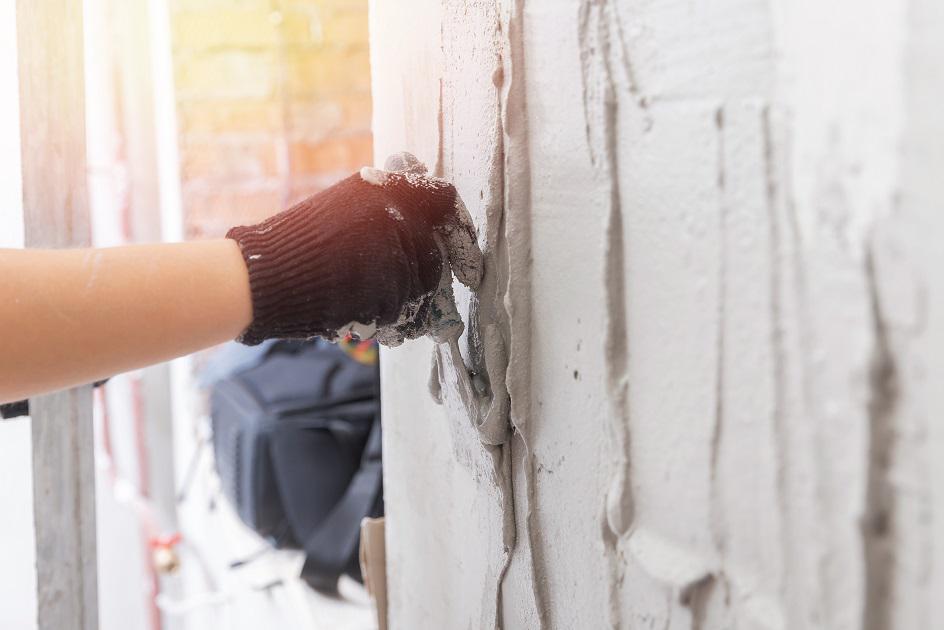 Waterproof Putty on Walls